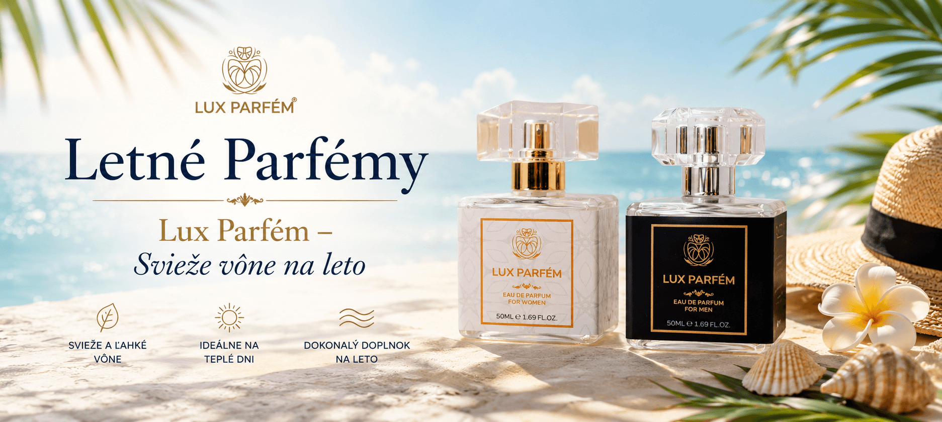 Letné Parfémy Lux Parfém – Svieže vône na leto 2